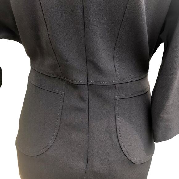 NEW Brooks Brothers tailored classic black sheath dress dolman 3/4 sleeve size 4 - Picture 15 of 15